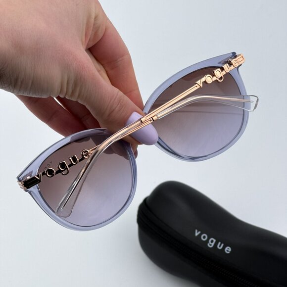 Vogue Women BRAND NEW Sunglasses Purple Brown Gradient Cat Eye VO5460S 29256856 main image 8
